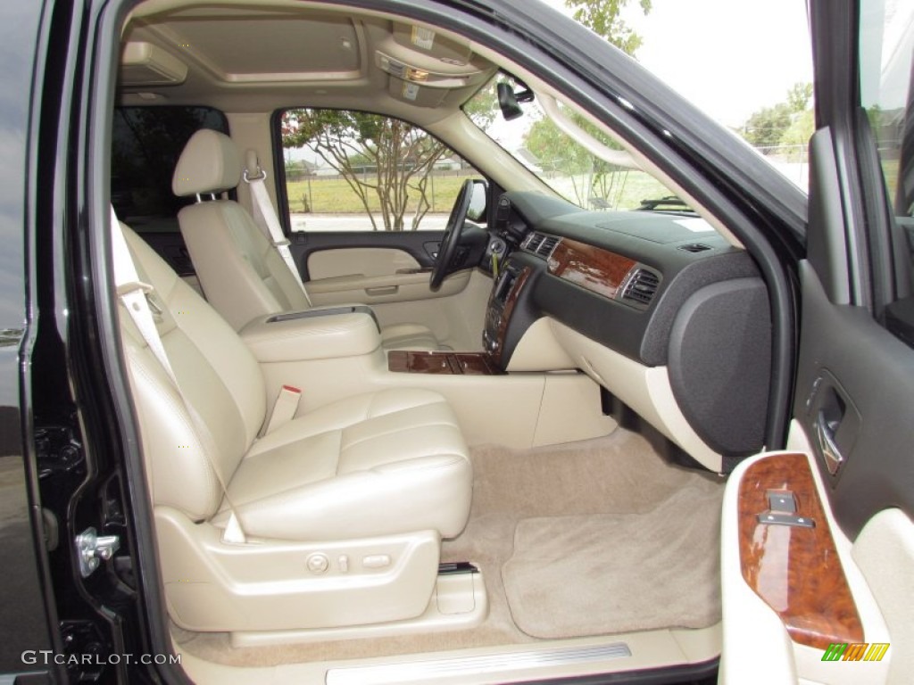 2007 Tahoe LTZ - Black / Light Cashmere/Ebony photo #10