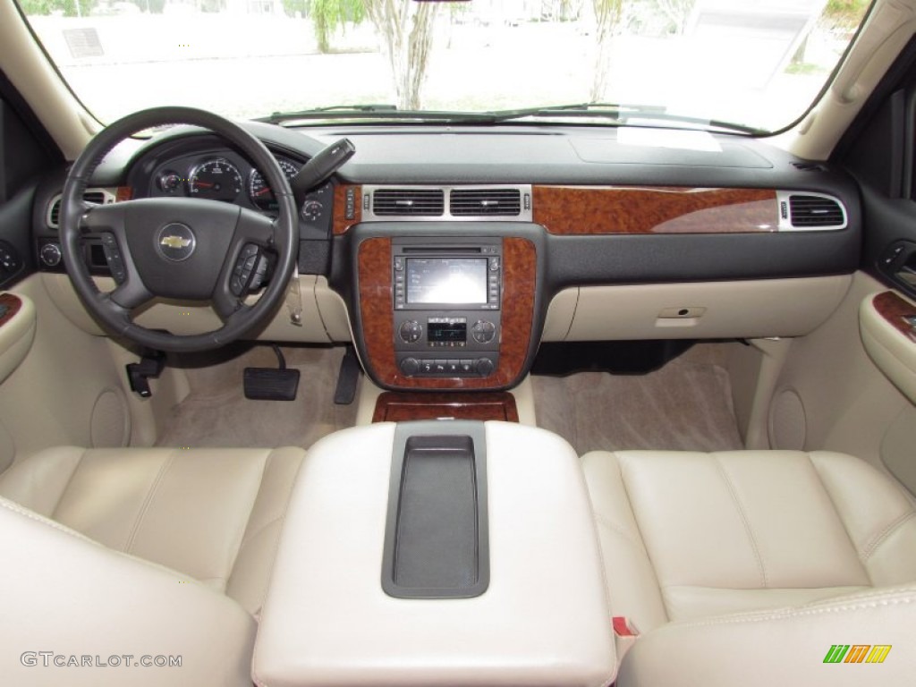 2007 Tahoe LTZ - Black / Light Cashmere/Ebony photo #14