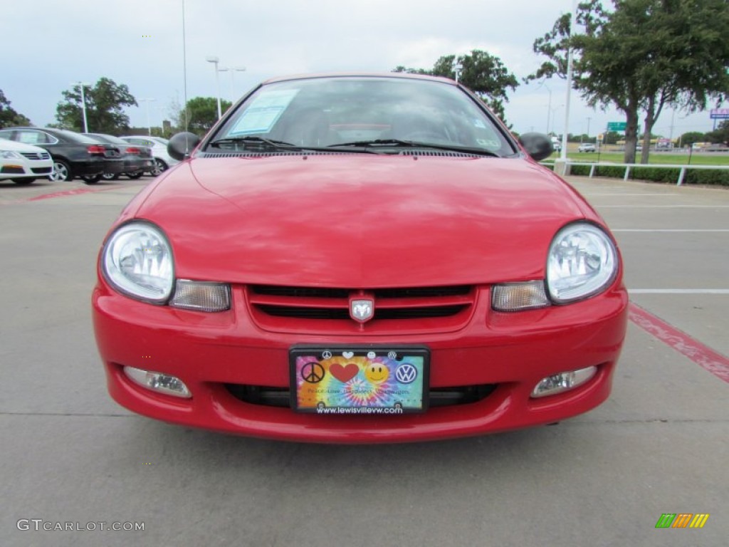 2002 Neon SXT - Flame Red / Dark Slate Gray photo #8