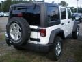 2012 Bright White Jeep Wrangler Unlimited Sport S 4x4  photo #2