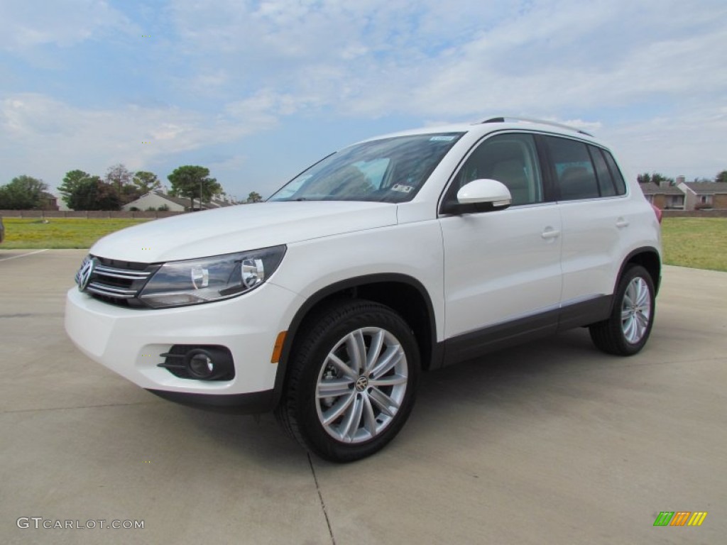 Candy White 2012 Volkswagen Tiguan SE Exterior Photo #54488699
