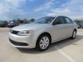 2012 White Gold Metallic Volkswagen Jetta S Sedan  photo #1