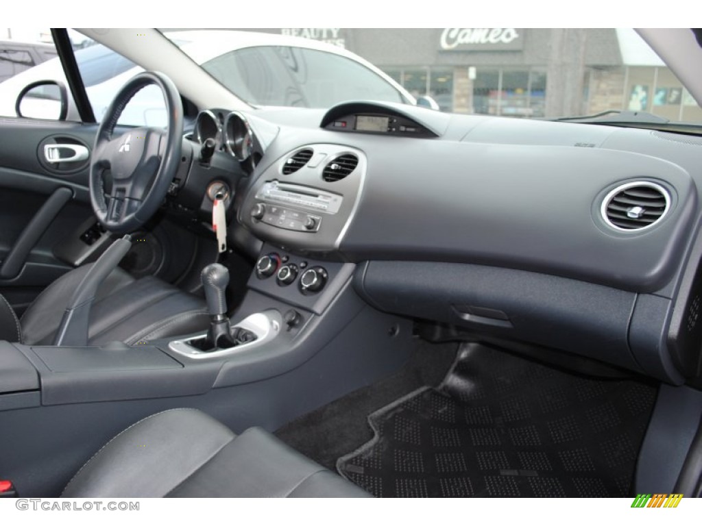 2008 Mitsubishi Eclipse SE Coupe Dark Charcoal Dashboard Photo #54490039