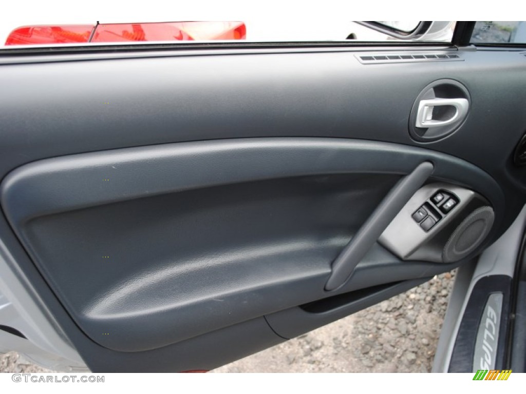 2008 Mitsubishi Eclipse SE Coupe Dark Charcoal Door Panel Photo #54490057