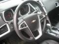 Jet Black 2010 Chevrolet Equinox LT Steering Wheel
