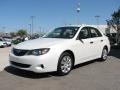 Aspen White - Impreza 2.5i Sedan Photo No. 3