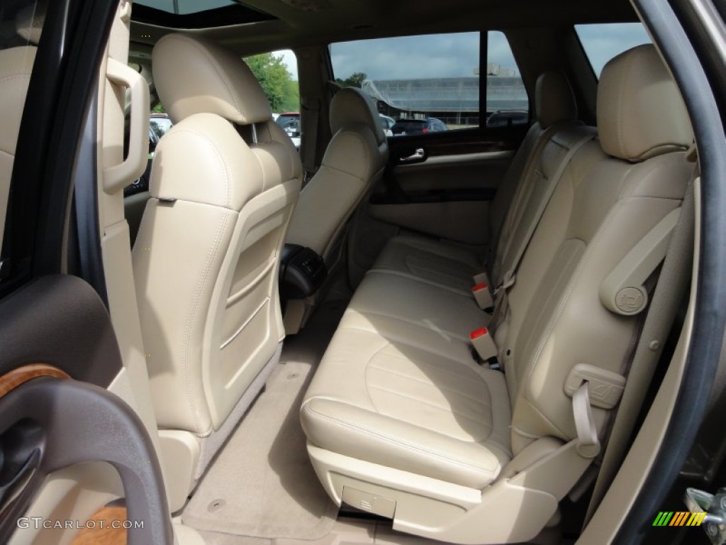 2008 Enclave CXL AWD - Cocoa Metallic / Cashmere/Cocoa photo #24