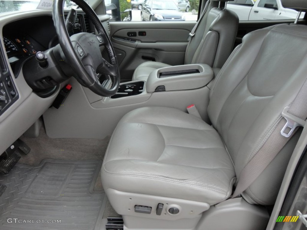 Pewter Interior 2006 GMC Sierra 2500HD SLT Crew Cab Photo #54491641