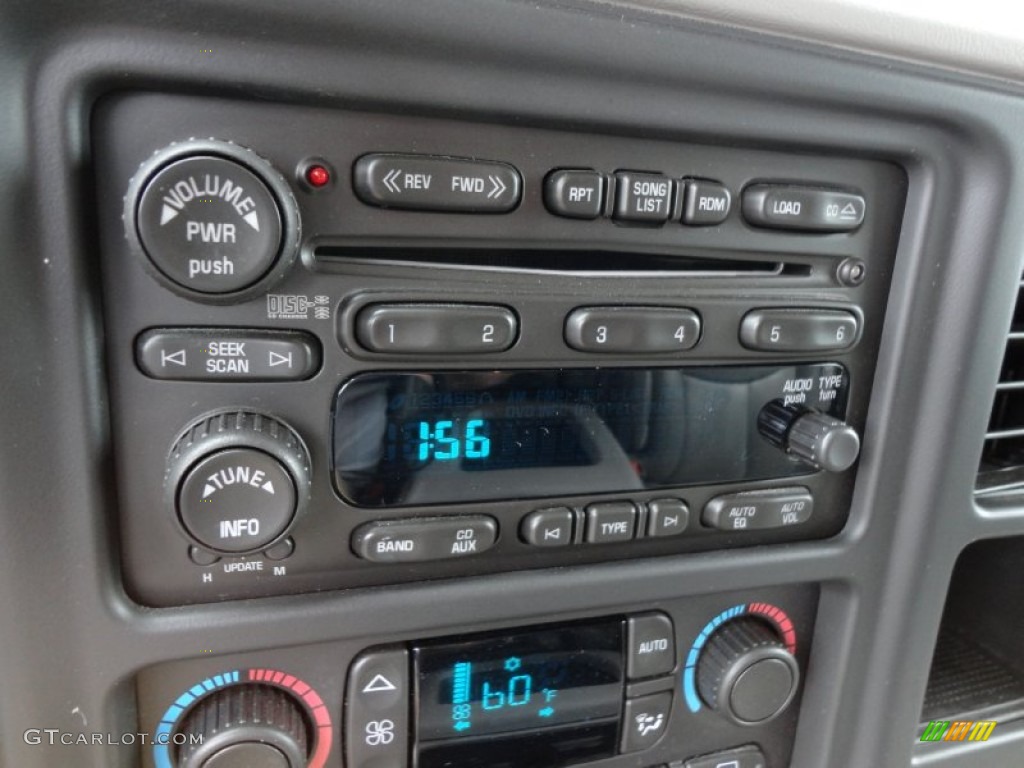 2006 GMC Sierra 2500HD SLT Crew Cab Audio System Photos