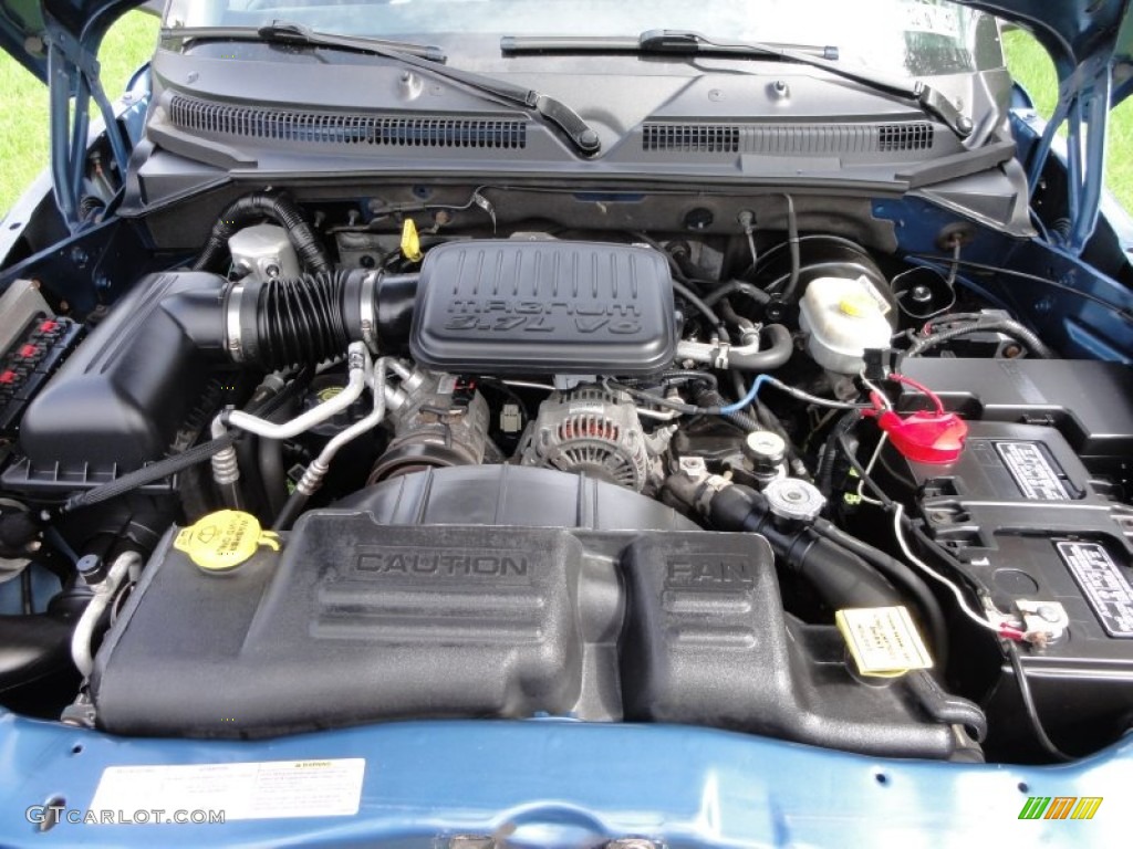 2004 Dodge Dakota SXT Quad Cab 4x4 3.7 Liter SOHC 12-Valve PowerTech V6 Engine Photo #54492035