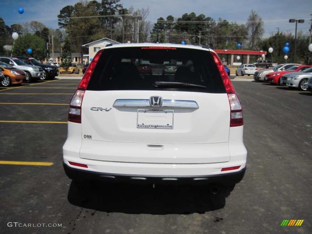 2011 CR-V EX-L - Taffeta White / Gray photo #4