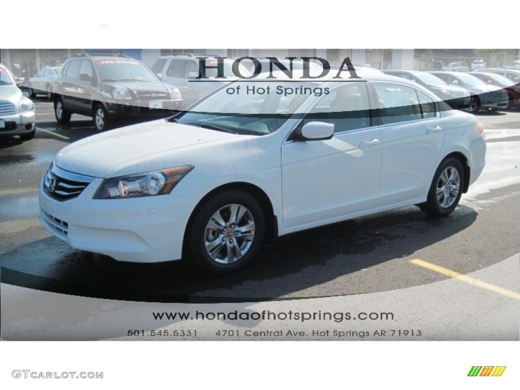 Taffeta White Honda Accord