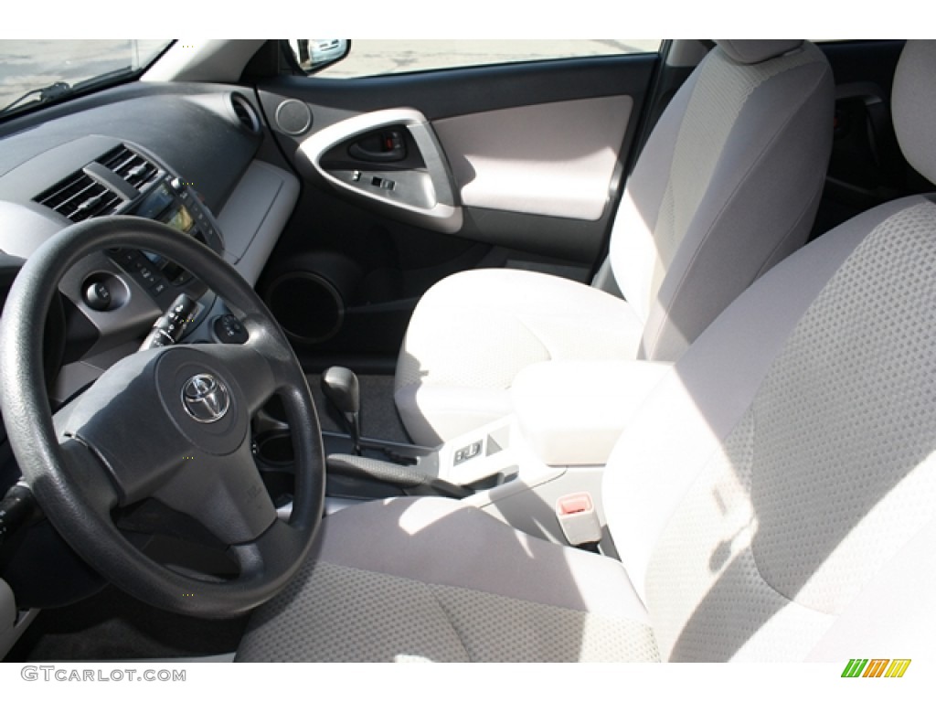 2008 RAV4 4WD - Pacific Blue Metallic / Ash photo #4