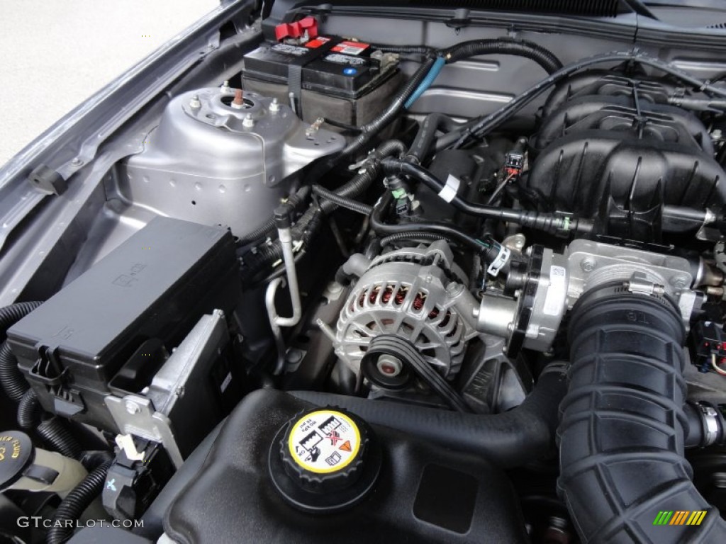 2006 Mustang V6 Premium Coupe - Tungsten Grey Metallic / Black photo #19
