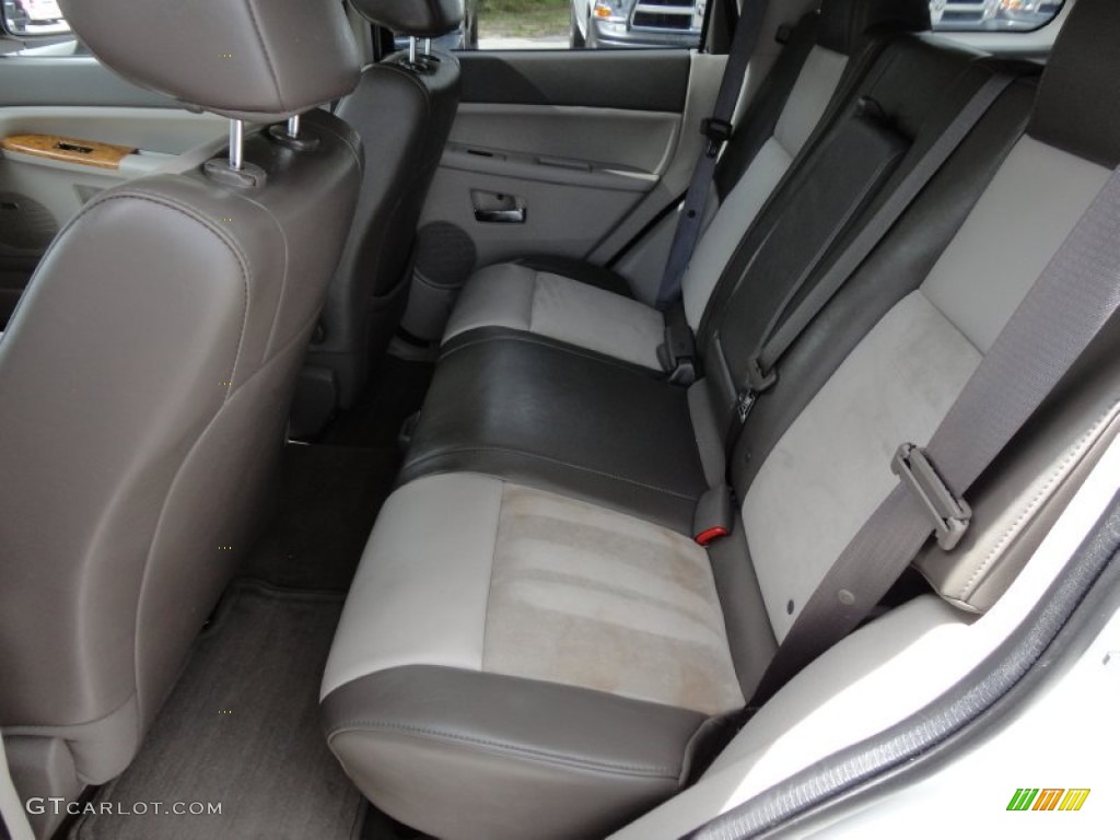 Medium Slate Gray/Dark Slate Gray Mckinley Leather Interior 2009 Jeep Grand Cherokee Limited 4x4 Photo #54493340