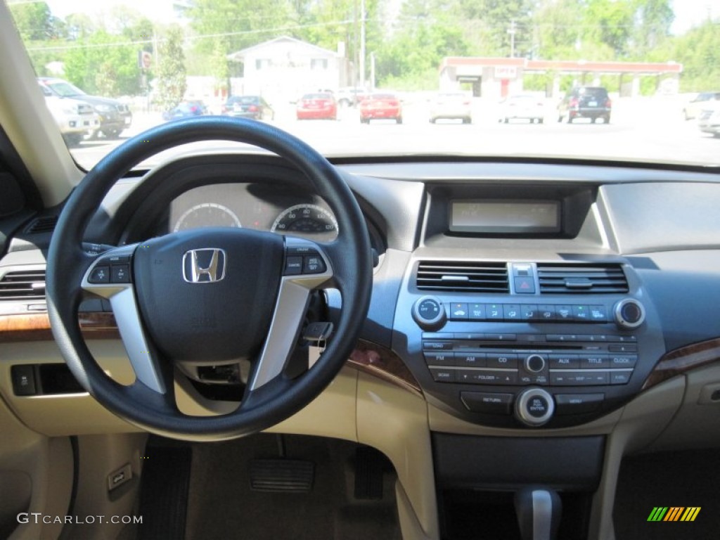 2011 Honda Accord EX Sedan Ivory Dashboard Photo #54493678