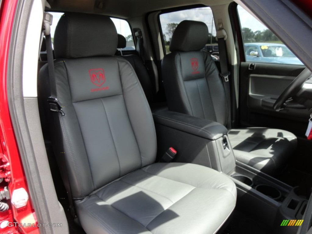 Dark Slate Gray/Medium Slate Gray Interior 2009 Dodge Dakota Big Horn Crew Cab Photo #54494168