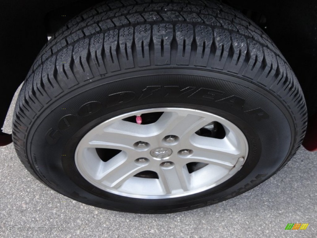 2009 Dodge Dakota Big Horn Crew Cab Wheel Photo #54494189
