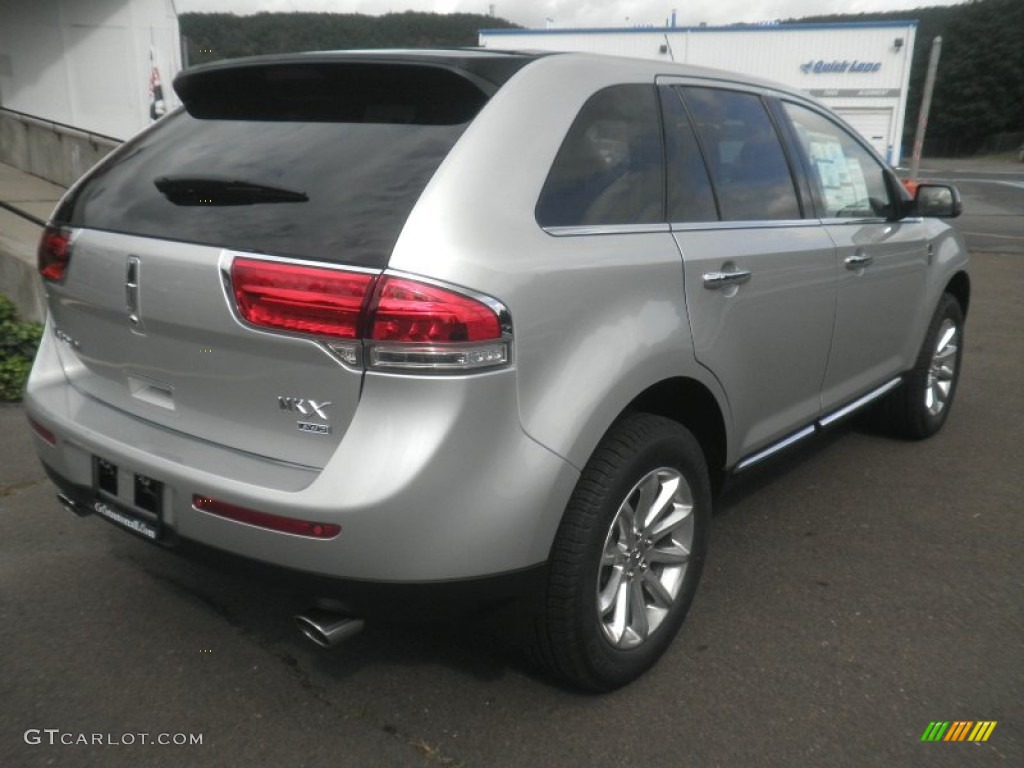 Ingot Silver Metallic 2012 Lincoln MKX AWD Exterior Photo #54494201