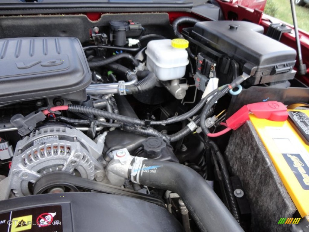 2009 Dodge Dakota Big Horn Crew Cab 3.7 Liter SOHC 12-Valve Magnum V6 Engine Photo #54494216
