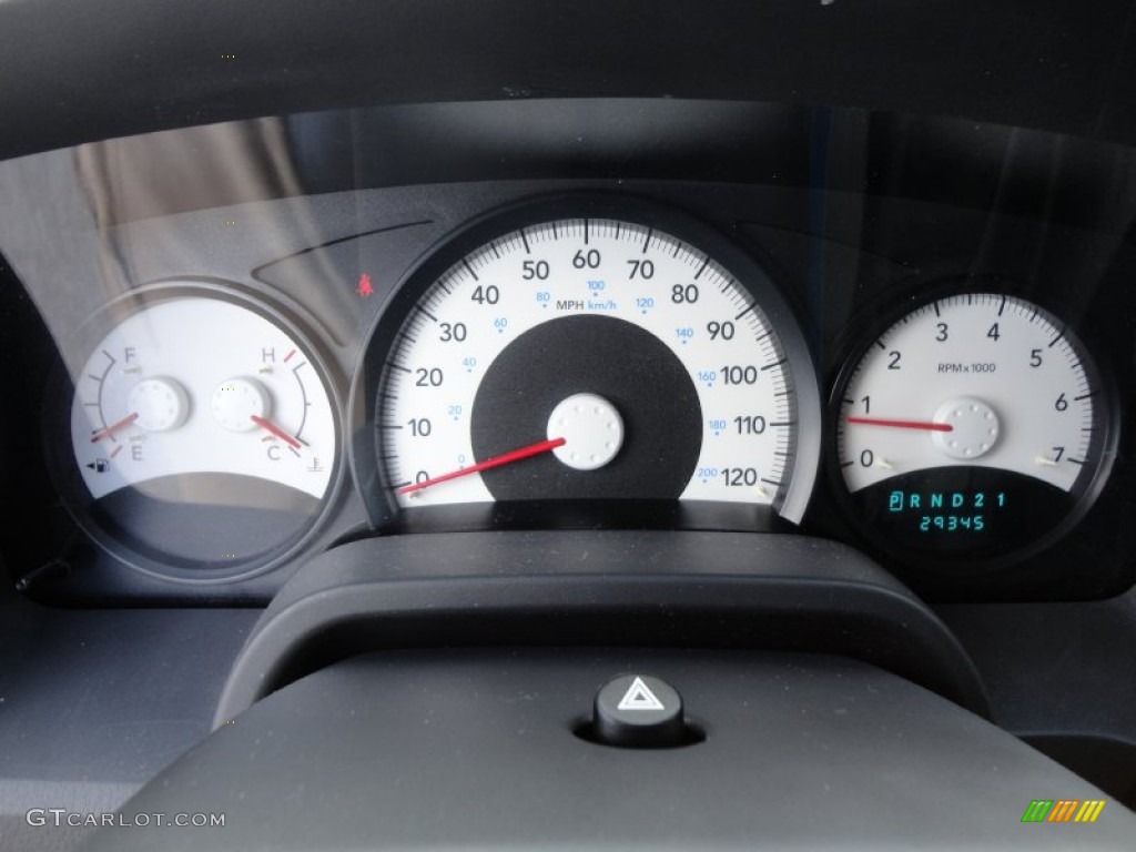 2009 Dodge Dakota Big Horn Crew Cab Gauges Photos