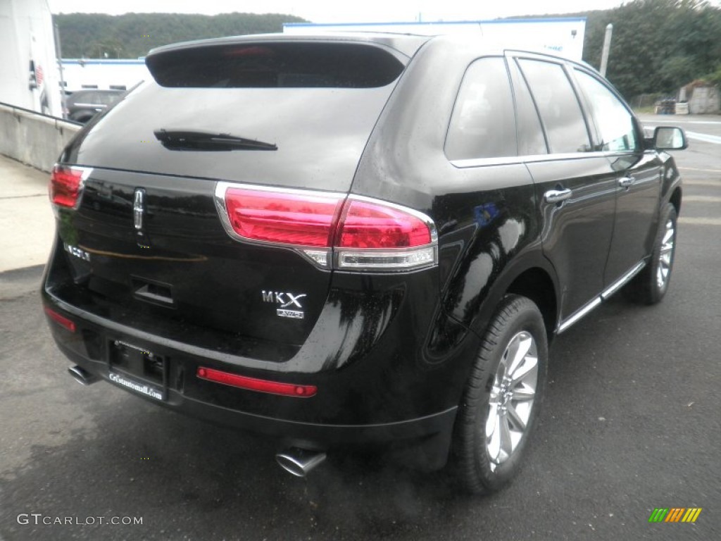 Black 2012 Lincoln MKX AWD Exterior Photo #54494339