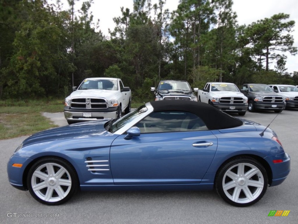 Aero Blue Pearlcoat 2005 Chrysler Crossfire Limited Roadster Exterior Photo #54494825