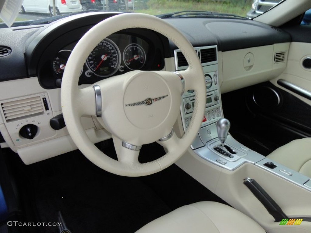 Dark Slate Grey/Vanilla Interior 2005 Chrysler Crossfire Limited Roadster Photo #54494852