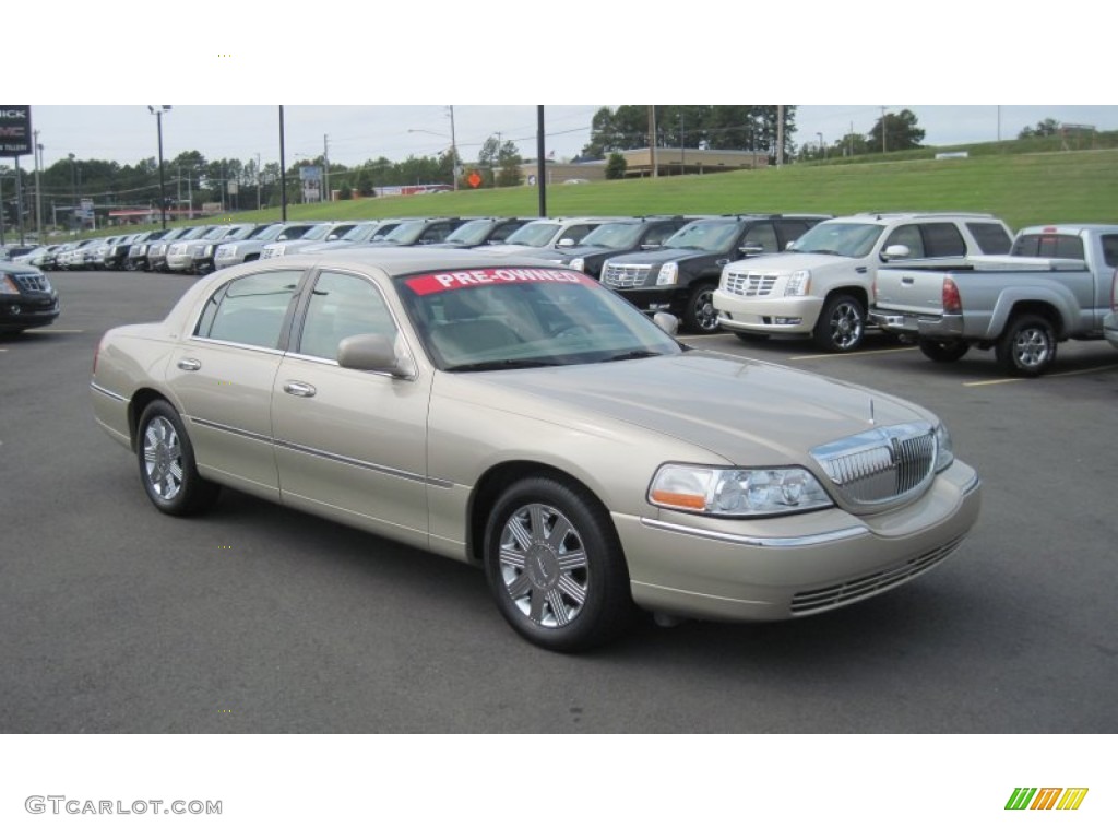 2004 Town Car Ultimate - Pueblo Gold Metallic / Medium Dark Parchment/Light Parchment photo #7