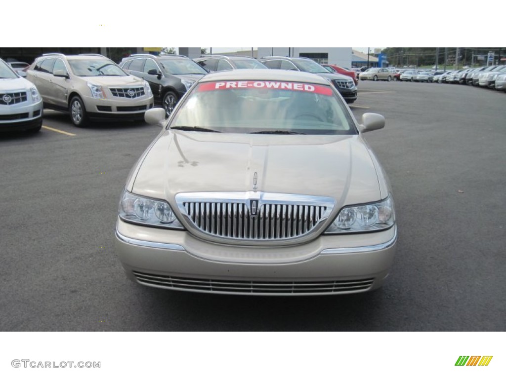 2004 Town Car Ultimate - Pueblo Gold Metallic / Medium Dark Parchment/Light Parchment photo #8