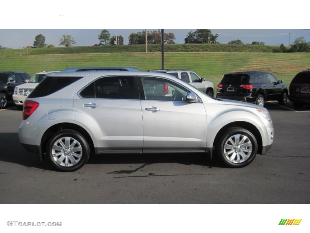 Silver Ice Metallic 2011 Chevrolet Equinox LTZ Exterior Photo #54495860