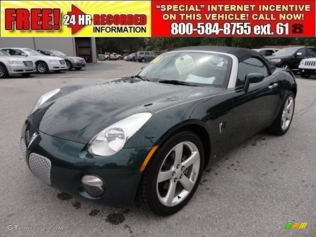 Envious Green Pontiac Solstice