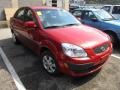 Tropical Red - Rio LX Sedan Photo No. 1