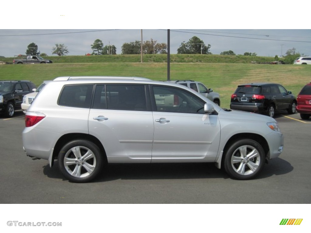 2010 Highlander Limited 4WD - Classic Silver Metallic / Ash photo #6