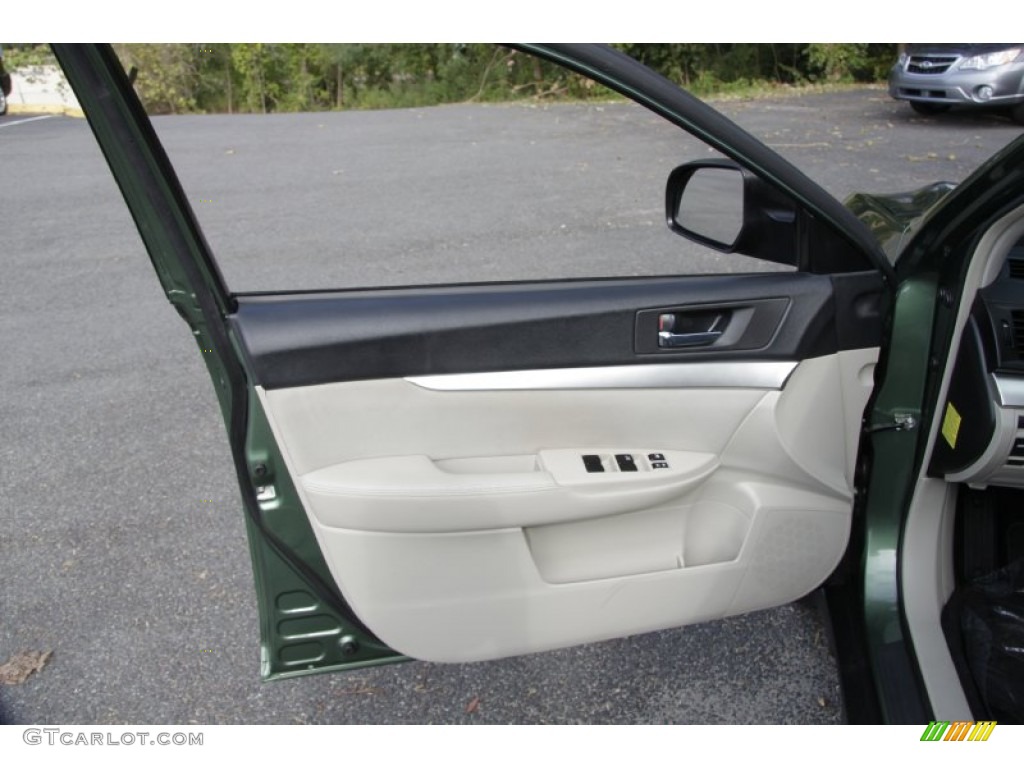 2010 Subaru Outback 2.5i Wagon Warm Ivory Door Panel Photo #54497108