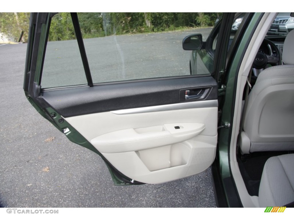 2010 Subaru Outback 2.5i Wagon Warm Ivory Door Panel Photo #54497117