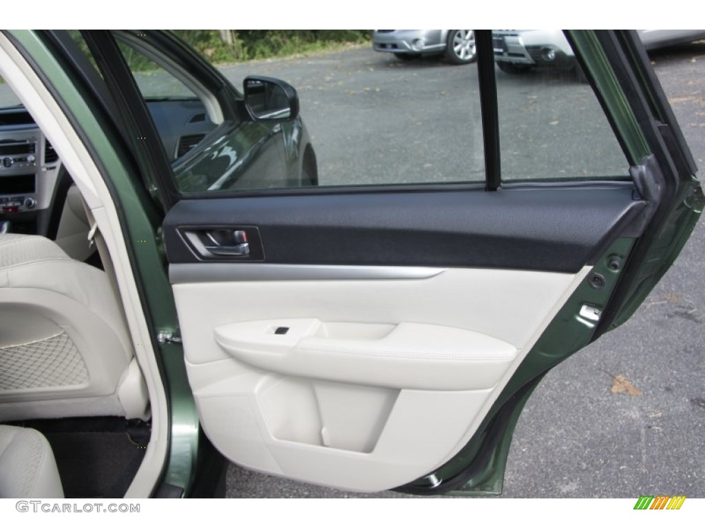 2010 Subaru Outback 2.5i Wagon Warm Ivory Door Panel Photo #54497174