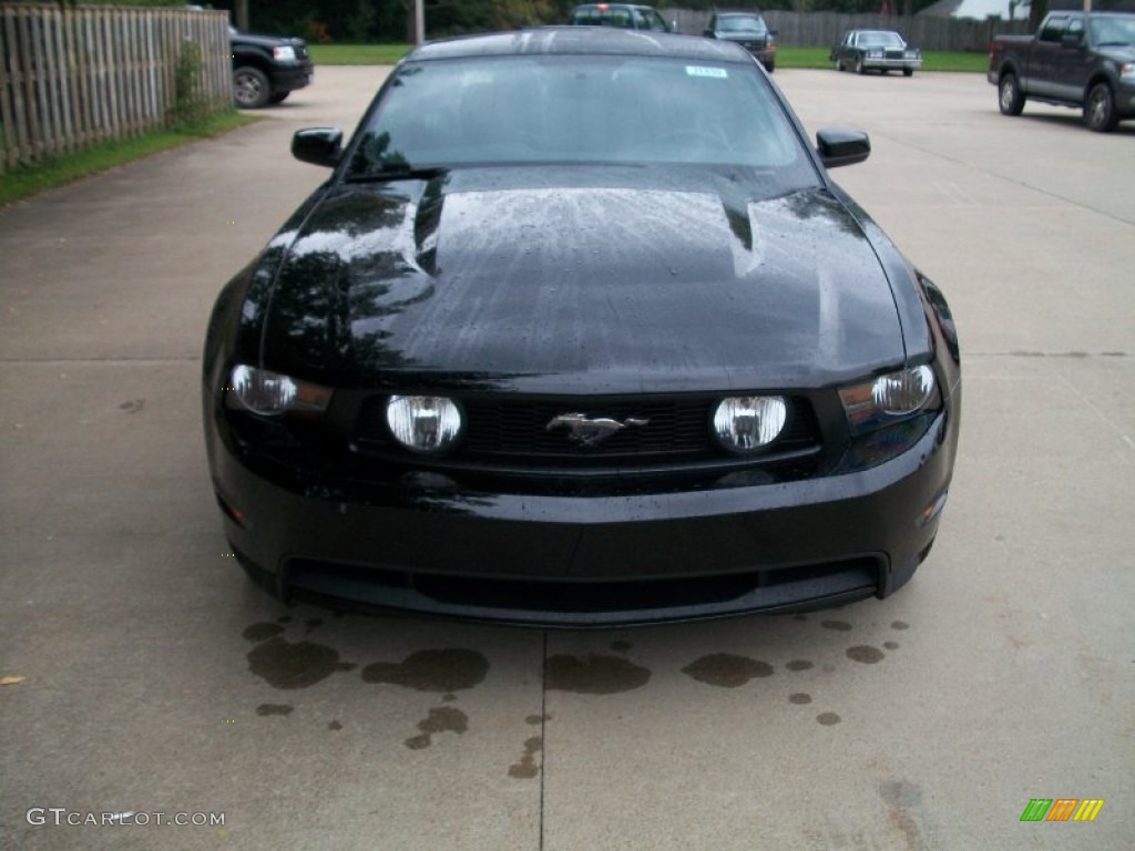 2012 Mustang GT Premium Coupe - Black / Charcoal Black photo #2