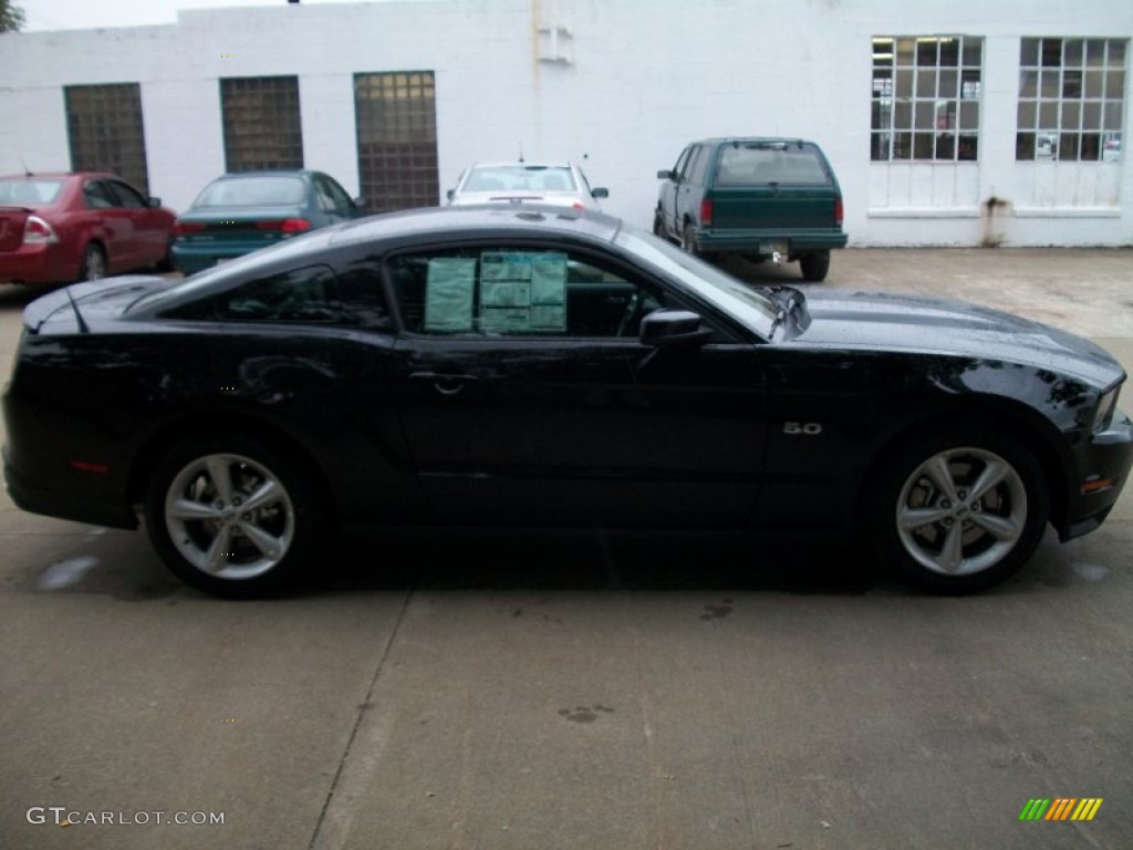 2012 Mustang GT Premium Coupe - Black / Charcoal Black photo #4