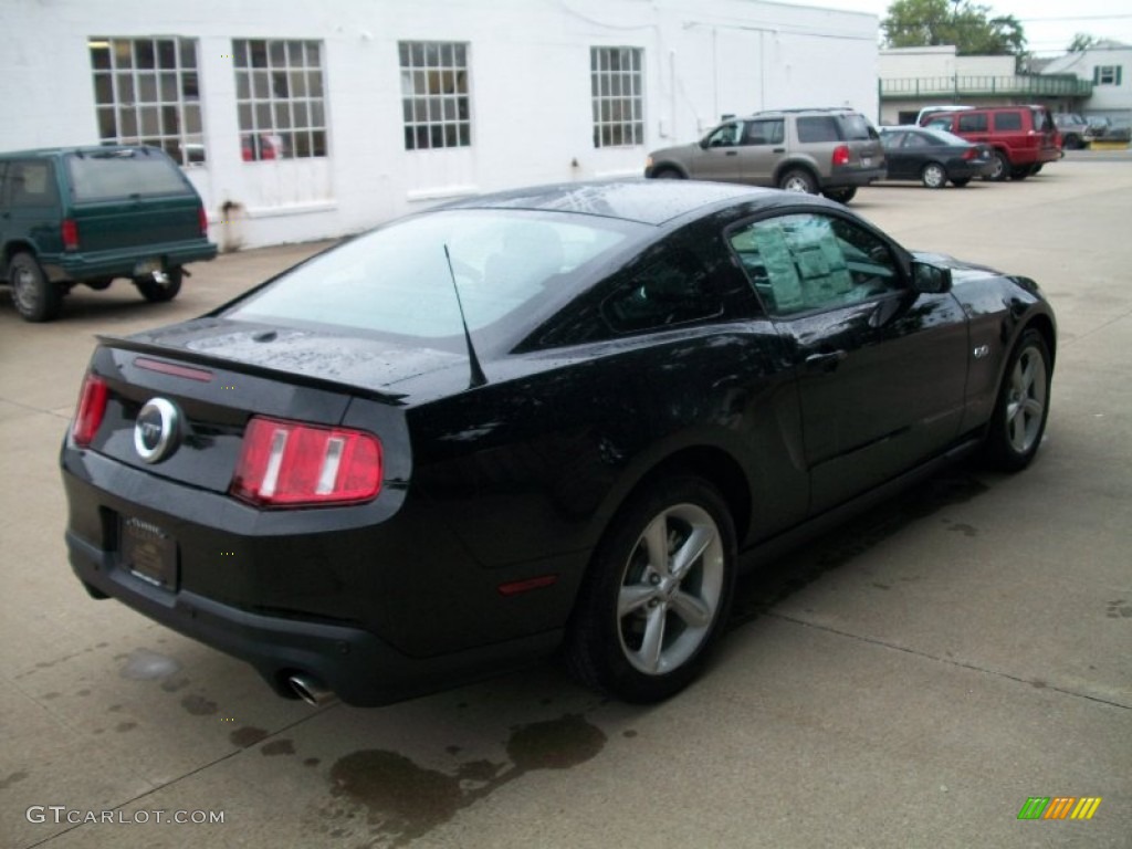 2012 Mustang GT Premium Coupe - Black / Charcoal Black photo #5
