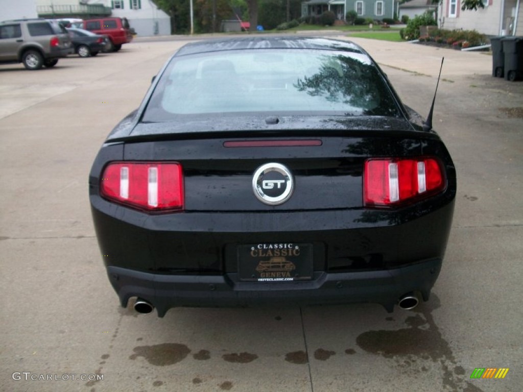 2012 Mustang GT Premium Coupe - Black / Charcoal Black photo #6