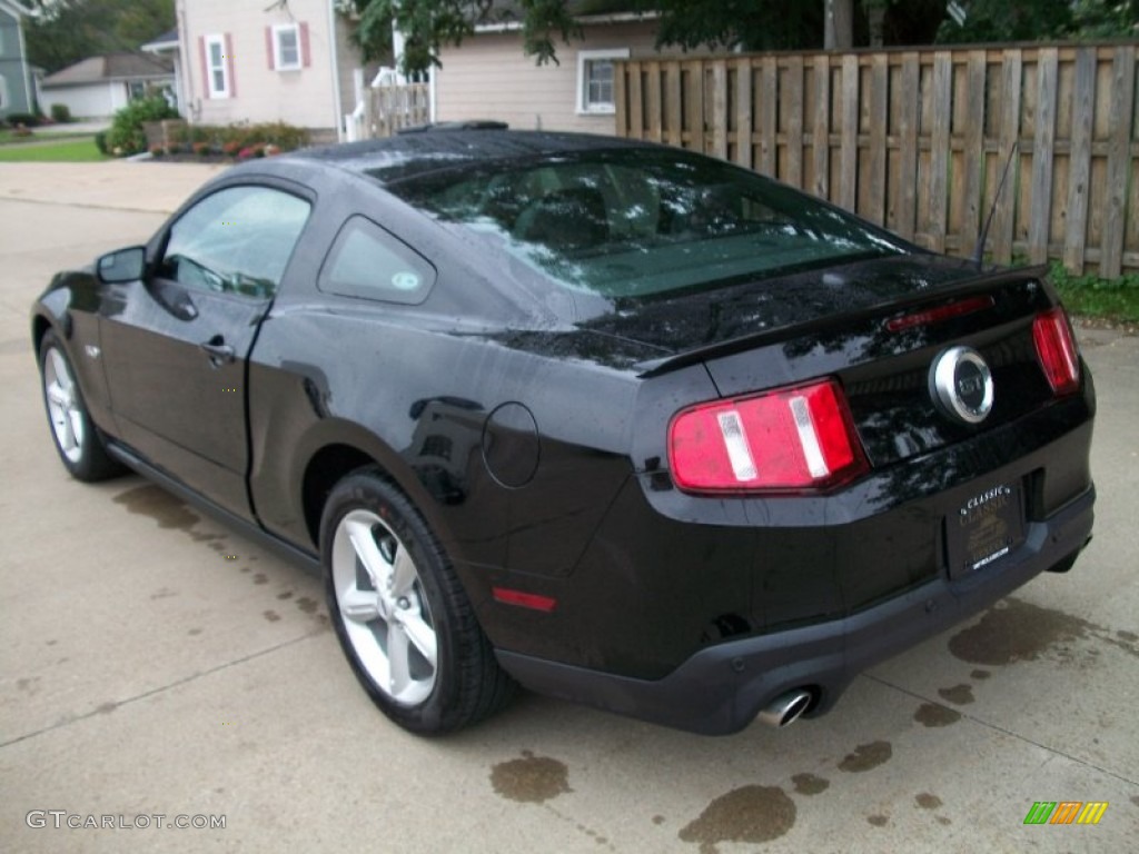 2012 Mustang GT Premium Coupe - Black / Charcoal Black photo #7