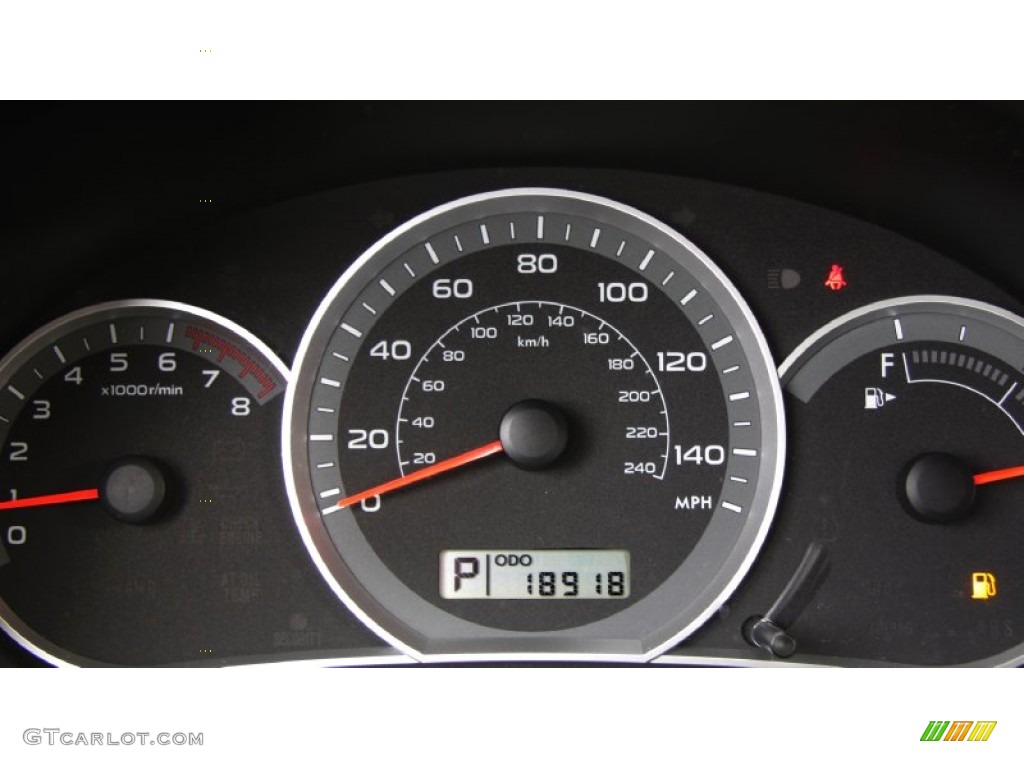 2008 Impreza 2.5i Sedan - Dark Gray Metallic / Carbon Black photo #24