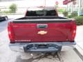 2008 Deep Ruby Metallic Chevrolet Silverado 1500 LT Extended Cab 4x4  photo #4