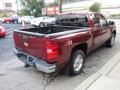 2008 Deep Ruby Metallic Chevrolet Silverado 1500 LT Extended Cab 4x4  photo #5