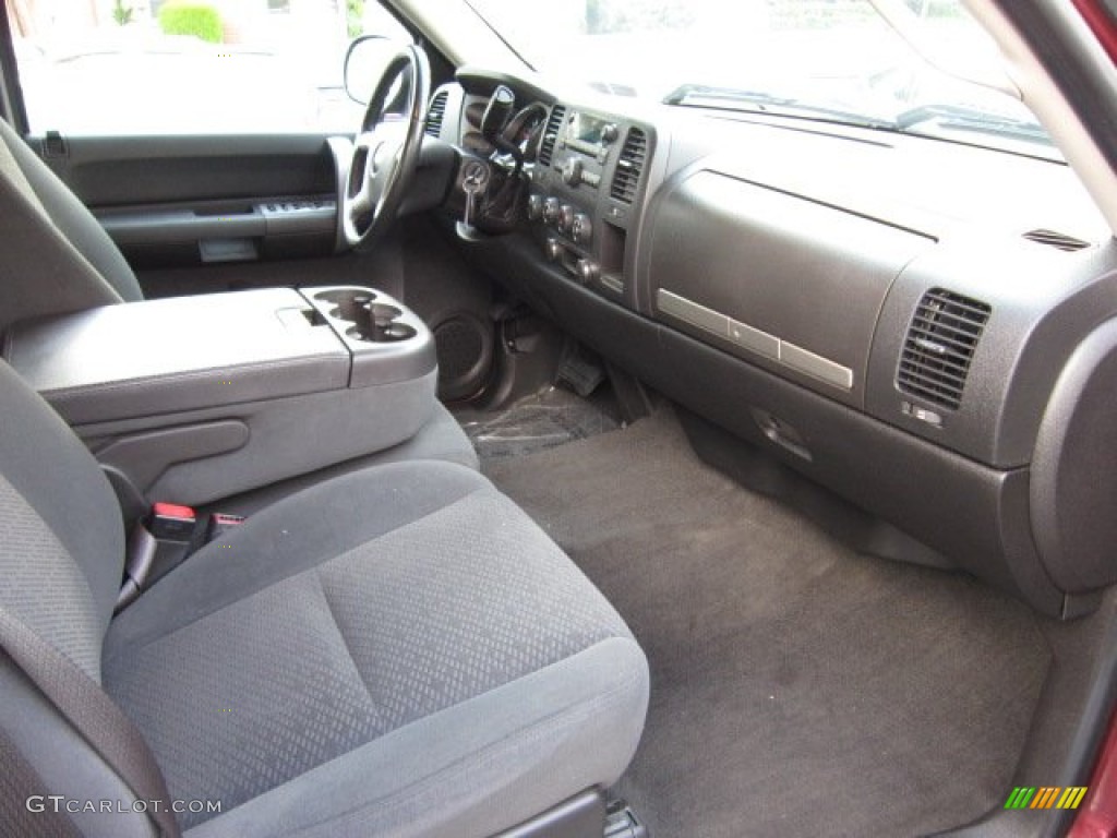 2008 Chevrolet Silverado 1500 LT Extended Cab 4x4 Ebony Dashboard Photo #54498491
