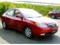 2008 Apple Red Pearl Hyundai Elantra GLS Sedan  photo #3