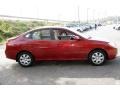 2008 Apple Red Pearl Hyundai Elantra GLS Sedan  photo #4