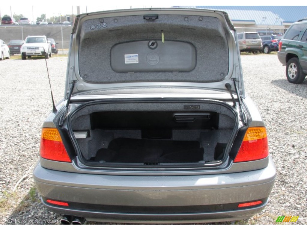 2004 3 Series 330i Convertible - Silver Grey Metallic / Black photo #9