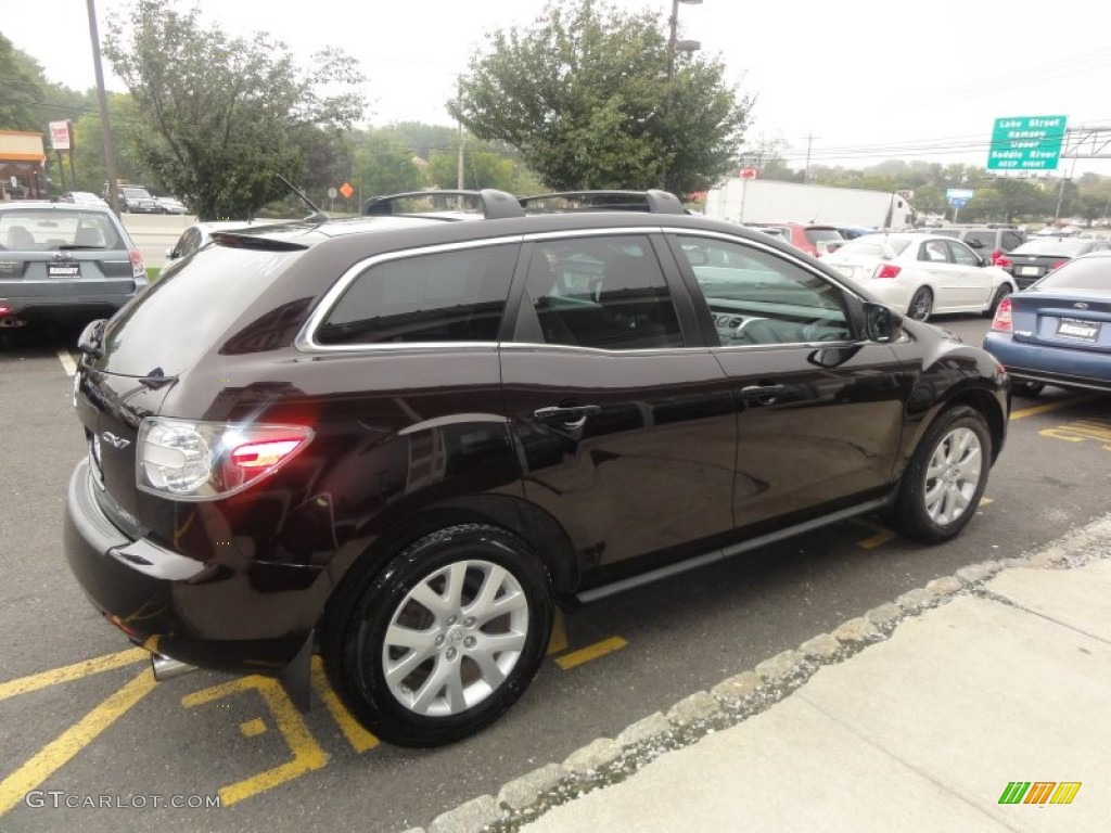 2007 CX-7 Grand Touring - Black Cherry Mica / Sand photo #8